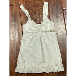 Hollister White Tank